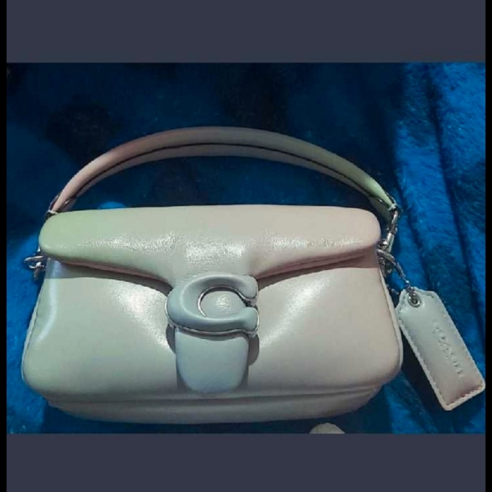 Coach Women's Cream Mini Bag